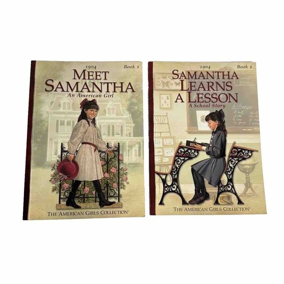 American Girl Collection: Meet Samantha/Learns a Lesson/ 2- Book Set - Picture 1 of 3